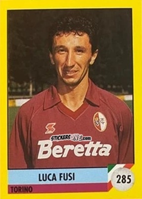Figurina Luca Fusi - Il Grande Calcio 1992
 n. 285 - Vallardi