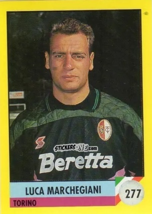 Sticker Luca Marchegiani - Il Grande Calcio 1992
 n. 277 - Vallardi