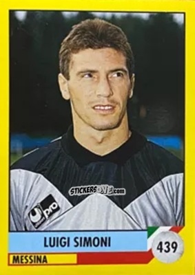 Sticker Luigi Simoni - Il Grande Calcio 1992
 n. 439 - Vallardi