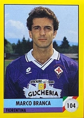 Cromo Marco Branca - Il Grande Calcio 1992
 n. 104 - Vallardi