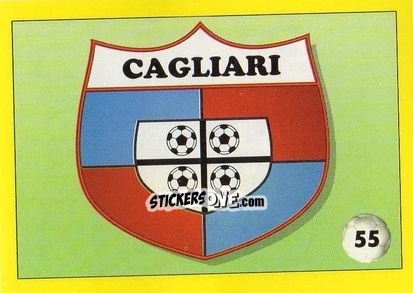 Figurina Scudetto - Il Grande Calcio 1992
 n. 55 - Vallardi