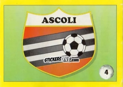 Cromo Scudetto - Il Grande Calcio 1992
 n. 4 - Vallardi