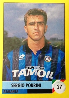 Figurina Sergio Porrini - Il Grande Calcio 1992
 n. 27 - Vallardi