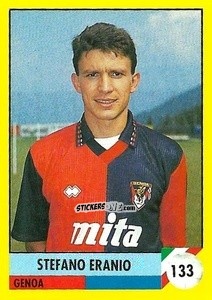 Cromo Stefano Eranio - Il Grande Calcio 1992
 n. 133 - Vallardi