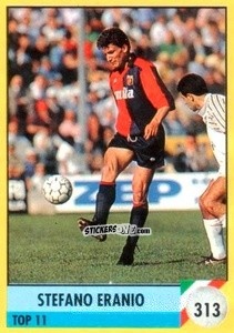 Sticker Stefano Eranio - Il Grande Calcio 1992
 n. 313 - Vallardi