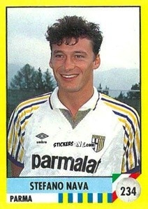 Sticker Stefano Nava - Il Grande Calcio 1992
 n. 234 - Vallardi