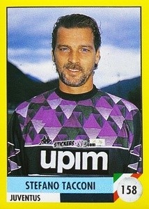 Cromo Stefano Tacconi - Il Grande Calcio 1992
 n. 158 - Vallardi
