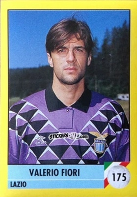 Cromo Valerio Fiori - Il Grande Calcio 1992
 n. 175 - Vallardi