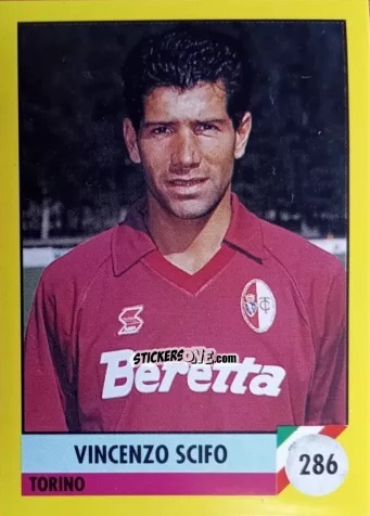 Figurina Vincenzo Scifo - Il Grande Calcio 1992
 n. 286 - Vallardi