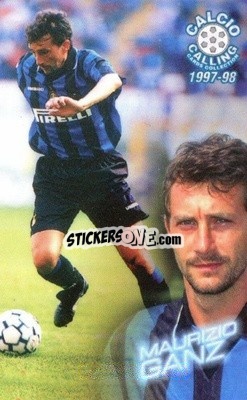 Cromo Maurizio Ganz - Calcio Calling 1997-1998
 n. 27 - Panini