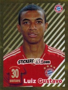 Figurina Luiz Gustavo - FC Bayern München 2012-2013 n. 100 - Panini