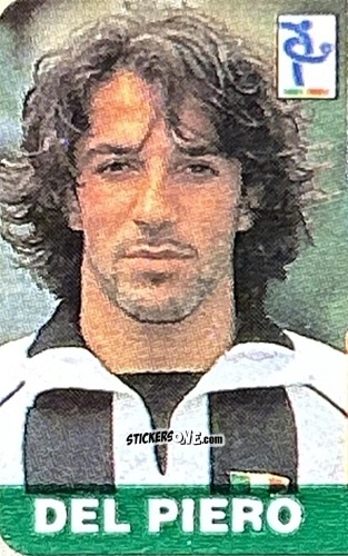 Cromo Del Piero - Campionato Di Calcio Serie A 1997-1998 n. 104 - dolber
