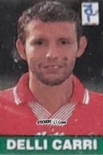 Sticker Delli Carri - Campionato Di Calcio Serie A 1997-1998 n. 176 - dolber
