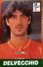 Cromo Delvecchio - Campionato Di Calcio Serie A 1997-1998 n. 196 - dolber
