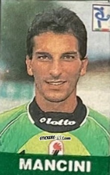 Sticker Mancini - Campionato Di Calcio Serie A 1997-1998 n. 16 - dolber

