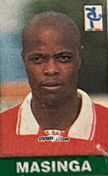 Cromo Masinga - Campionato Di Calcio Serie A 1997-1998 n. 25 - dolber
