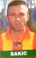 Figurina Sakić - Campionato Di Calcio Serie A 1997-1998 n. 121 - dolber

