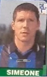 Sticker Simeone - Campionato Di Calcio Serie A 1997-1998 n. 87 - dolber
