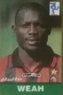 Sticker Weah - Campionato Di Calcio Serie A 1997-1998 n. 141 - dolber
