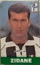 Figurina Zidane - Campionato Di Calcio Serie A 1997-1998 n. 103 - dolber
