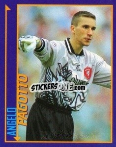 Figurina Angelo Pagotto - Calcio D'Inizio Kick Off 1998-1999
 n. 125 - Merlin