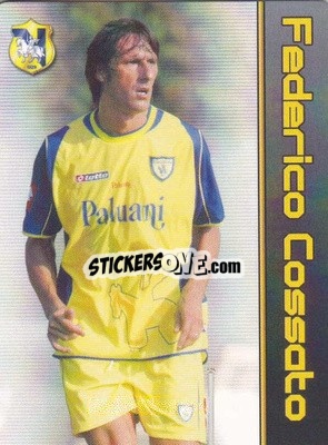 Sticker Federico Cossato - Football Flix 2004-2005
 n. 40 - WK GAMES