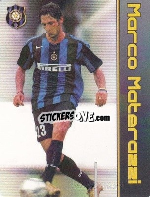 Figurina Marco Materazzi - Football Flix 2004-2005
 n. 50 - WK GAMES