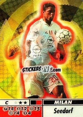 Figurina Clarence Seedorf - Calcio Animotion 2004-2005
 n. 179 - PROMINTER