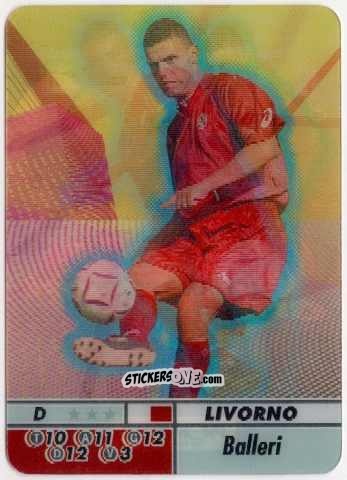 Figurina David Balleri - Calcio Animotion 2004-2005
 n. 142 - PROMINTER