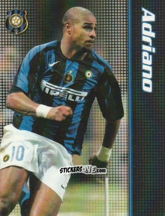 Sticker Adriano - Football Flix 2005-2006
 n. F6 - WK GAMES