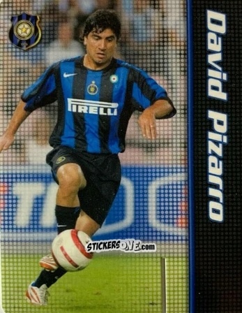 Sticker David Pizarro - Football Flix 2005-2006
 n. 46 - WK GAMES