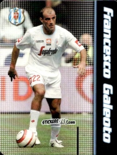 Cromo Francesco Galeoto - Football Flix 2005-2006
 n. 147 - WK GAMES