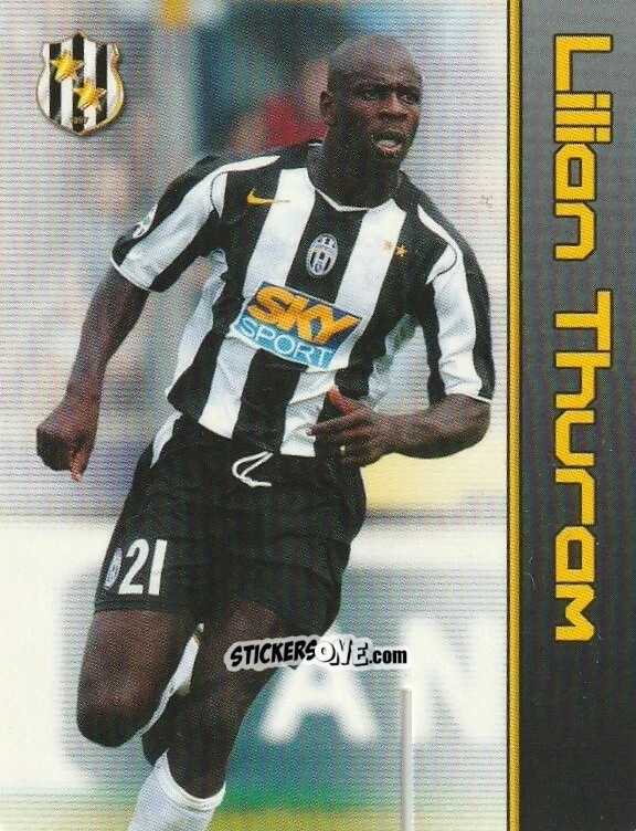 Cromo Lilian Thuram - Football Flix 2005-2006
 n. 51 - WK GAMES