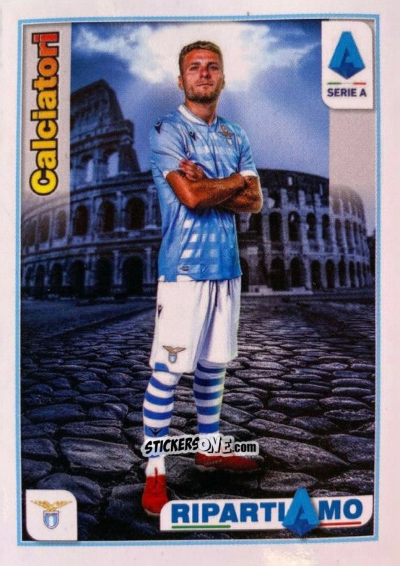 Figurina Ciro Immobile - Calciatori 2019-2020 Ripartiamo
 n. R10 - Panini