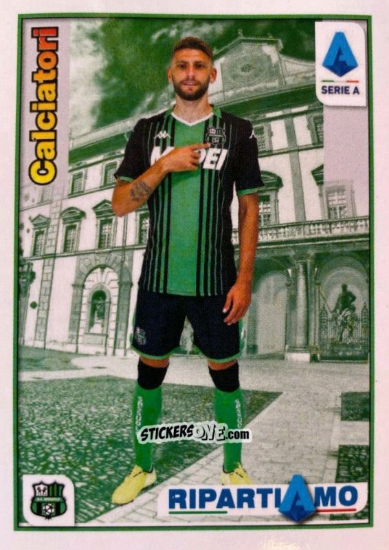 Figurina Domenico Berardi - Calciatori 2019-2020 Ripartiamo
 n. R17 - Panini