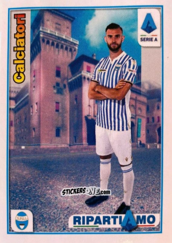 Sticker Francesco Vicari - Calciatori 2019-2020 Ripartiamo
 n. R18 - Panini