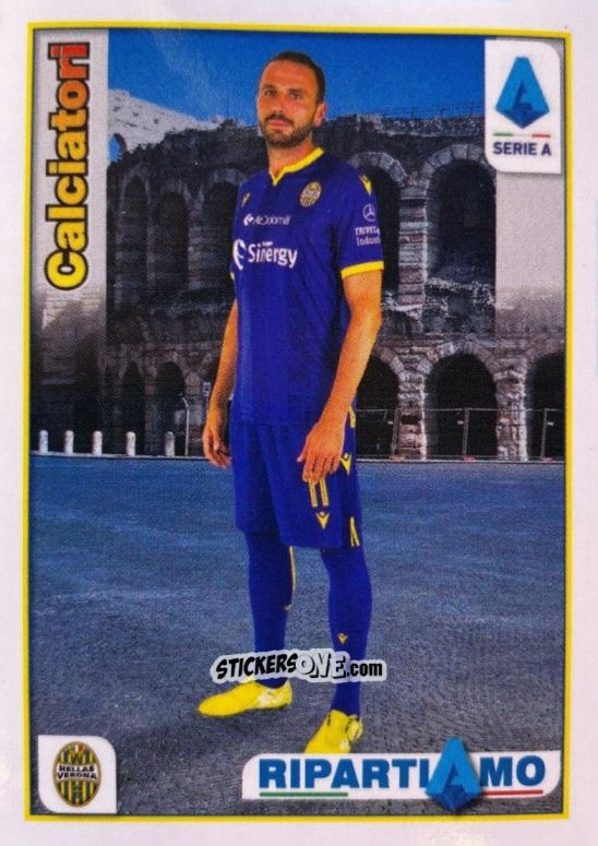 Figurina Giampaolo Pazzini - Calciatori 2019-2020 Ripartiamo
 n. R7 - Panini
