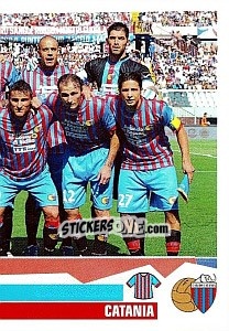 Cromo Squadra - Catania  (2 Of 2) - Calciatori 2012-2013 n. 86 - Panini