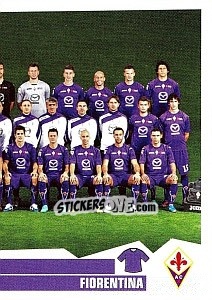 Cromo Squadra - Fiorentina  (2 of 2) - Calciatori 2012-2013 n. 134 - Panini