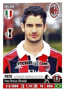 Figurina Pato - Calciatori 2012-2013 n. 270 - Panini