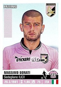 Figurina Massimo Donati - Calciatori 2012-2013 n. 311 - Panini