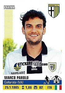 Cromo Marco Parolo - Calciatori 2012-2013 n. 336 - Panini