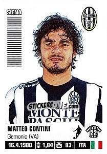 Figurina Matteo Contini - Calciatori 2012-2013 n. 419 - Panini