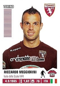 Figurina Riccardo Meggiorini - Calciatori 2012-2013 n. 462 - Panini