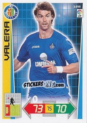 Figurina Valera - Liga BBVA 2012-2013. Adrenalyn XL n. 128 - Panini