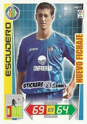 Figurina Escudero - Liga BBVA 2012-2013. Adrenalyn XL n. 467 - Panini