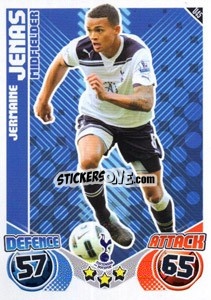 Cromo Jermaine Jenas - English Premier League 2010-2011. Match Attax Extra
 n. U45 - Topps
