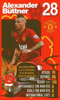 Figurina Alexander Büttner - Manchester United 2012-2013
 n. 2 - Top Trumps