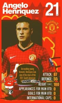 Cromo Angelo Henriquez - Manchester United 2012-2013
 n. 3 - Top Trumps