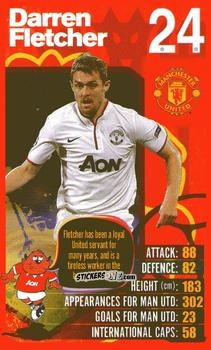 Cromo Darren Fletcher - Manchester United 2012-2013
 n. 11 - Top Trumps
